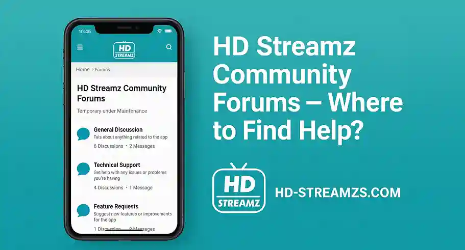 HD Streamz Community Forums – Where to Find Help