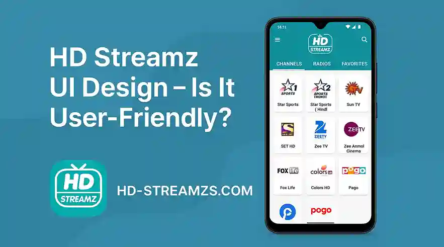 HD Streamz UI Design – Is It User-Friendly