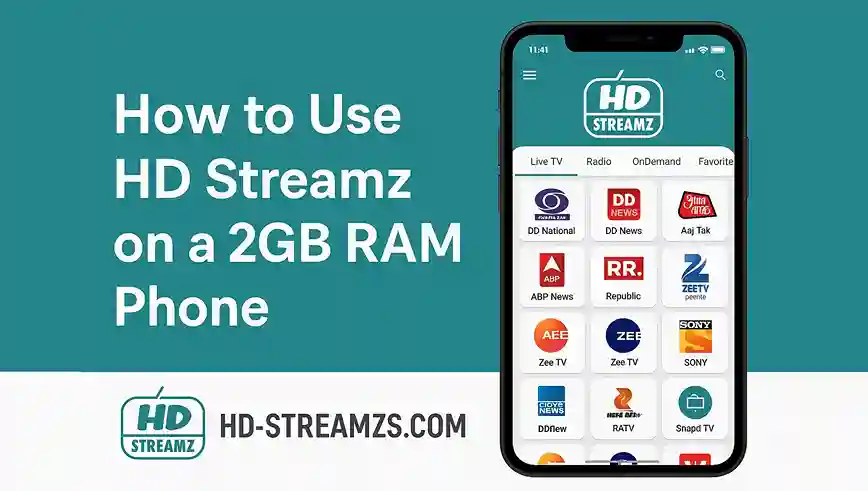 How to Use HD Streamz on a 2GB RAM Phone