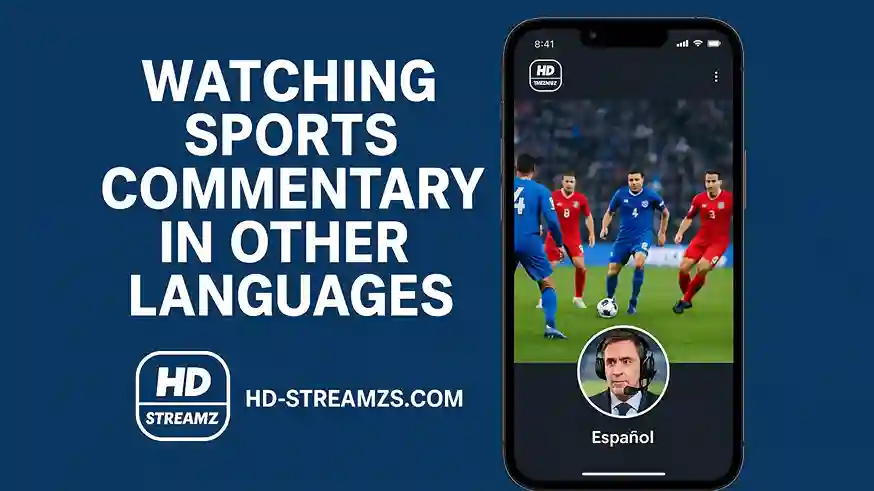 Watching Sports Commentary in Other Languages