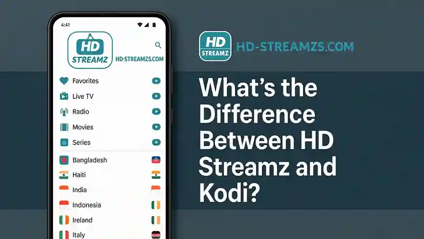 What’s the Difference Between HD Streamz and Kodi